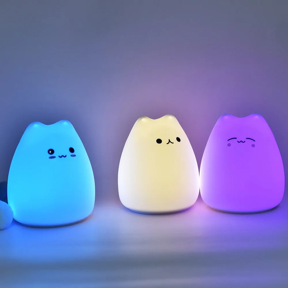 Colorful Catty Night Light