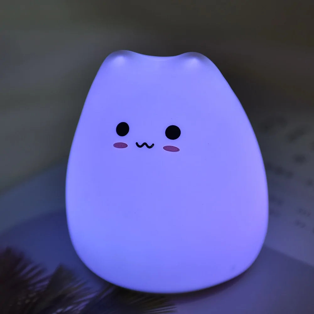 Colorful Catty Night Light