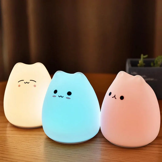 Colorful Catty Night Light